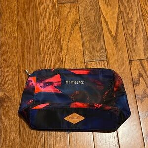 MZ Wallace Red and Black Toiletry Bag
